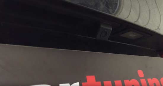 Volvo achteruitrijcamera inbouw camera voorbeeld