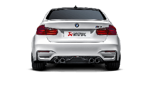 Akrapovic BMW M4 (F82, F83) 2014 - 2020 - Slip-On Line (Titanium)