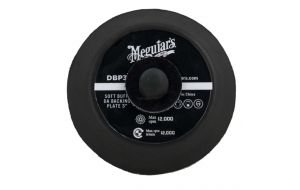 Meguiar's Professional Soft Buff DA Backing Plate DBP3, 3 inch (7.62 cm), 1/Pack, 6/CV
