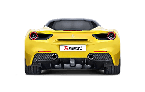 Akrapovic Ferrari 488 GTB/488 Spider 2016 - 2019 - Slip-On Line (Titanium)