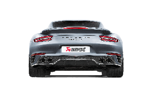 Akrapovic Porsche 911 Turbo / Turbo S (991.2) 2016 - 2019 - Slip-On Line (Titanium)