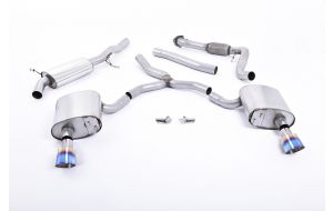 Milltek Audi A4 2.0 TFSI B9 Quattro Saloon & Avant (Non OPF/GPF Models inc Mild Hybrid & Without Brace Bars) SSXAU614