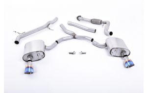 Milltek Audi A4 2.0 TFSI B9 Quattro Saloon & Avant (Non OPF/GPF Models inc Mild Hybrid & Without Brace Bars) SSXAU618