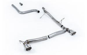 Milltek Ford Fiesta Mk8 1.0T EcoBoost ST-Line 3 & 5 Door (100ps & 125ps OPF/GPF Models Only) - Maxton Dual Outlet Kits SSXFD383