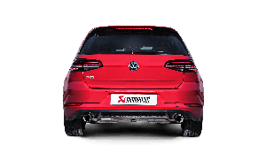 Akrapovic Volkswagen Golf (VII) GTI FL Performance (180 kW) 2017 - 2019 - Slip-On Race Line (Titanium)