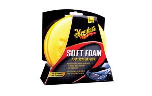 Meguiar's Soft Foam Applicator Pads X3070EU, 4 inch (10.16 cm), 2/Pack, 6/CV