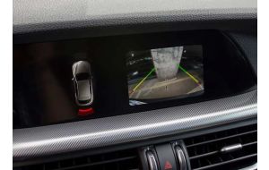 Alfa Romeo rear view camera with install