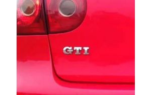 VW Golf 5 V GTI logo embleem origineel
