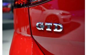 VW Golf 7 VII GTD logo embleem origineel