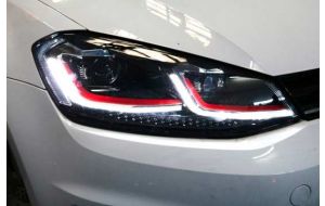 VW Golf 7 GTI Facelift xenon koplampen