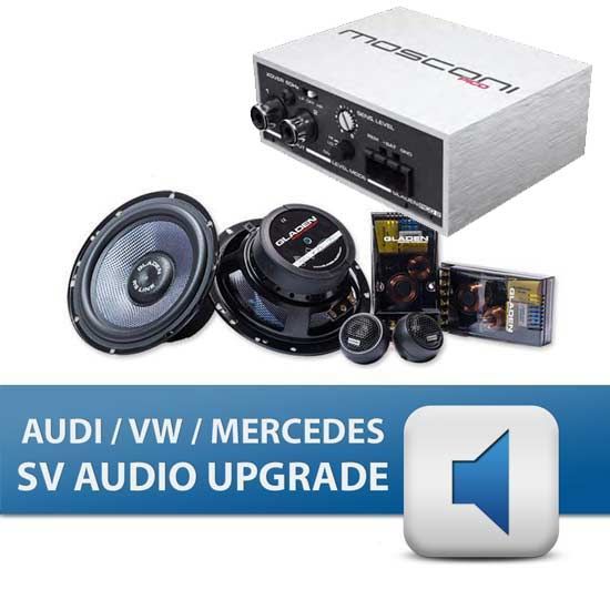 Gladen Mercedes audio upgrade