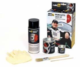 Raid HP remklauw verf rood set