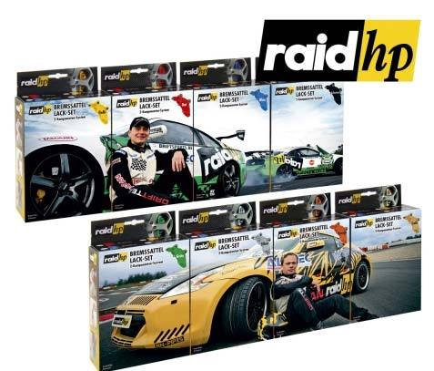 Raid HP remklauw verf kleuren